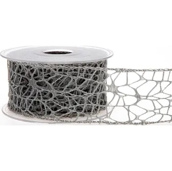 Stuha Stuha Big spider 5 cm x 9,1 m - šedá