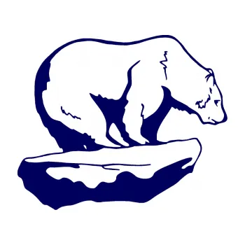 Samolepící dekorace SAMOLEPKA Lední medvěd pravá (23 - tmavě modrá) NA AUTO, NÁLEPKA, FÓLIE, POLEP, TUNING, VLASTNÍ TEXT, TISK, AUTOSAMOLEPKY.cz, POLEPY, OBRÁZEK, LOGO, SAMOLEPKY