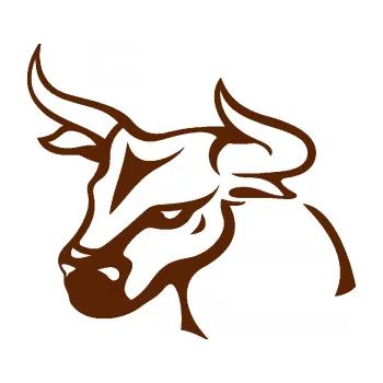 Samolepící dekorace SAMOLEPKA Býk 005 levá (15 - hnědá) NA AUTO, NÁLEPKA, FÓLIE, POLEP, TUNING, VLASTNÍ TEXT, TISK, AUTOSAMOLEPKY.cz, POLEPY, OBRÁZEK, LOGO, SAMOLEPKY