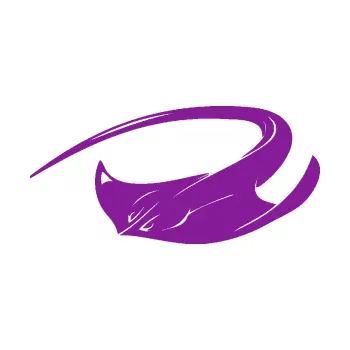 Samolepící dekorace Rejnok 002 levá (14 - fialová) SAMOLEPKA NA AUTO, NÁLEPKA, FÓLIE, POLEP, TUNING, VLASTNÍ TEXT, TISK, AUTOSAMOLEPKY.cz, POLEPY, OBRÁZEK, LOGO, 3D STICKERS