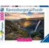 Puzzle Ravensburger Skandinávie Vodopád Haifoss, Island 1000 dílků