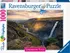 Puzzle Ravensburger Skandinávie Vodopád Haifoss, Island 1000 dílků