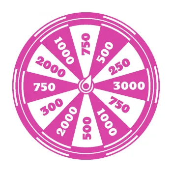 Samolepící dekorace Kolo štěstí 001 (16 - růžová) SAMOLEPKA NA AUTO, NÁLEPKA, FÓLIE, POLEP, TUNING, VLASTNÍ TEXT, TISK, AUTOSAMOLEPKY.cz, POLEPY, OBRÁZEK, LOGO, 3D STICKERS