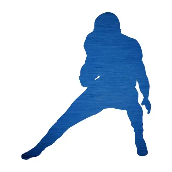 Polep vozidla Americký fotbal 010 levá (65 - škrábaný kov modrý) SAMOLEPKA NA AUTO, NÁLEPKA, FÓLIE, POLEP, TUNING, VLASTNÍ TEXT, TISK, AUTOSAMOLEPKY.cz, POLEPY, OBRÁZEK, LOGO, 3D STICKERS