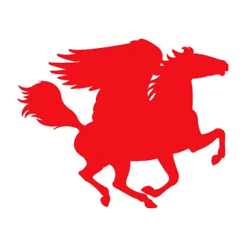 Samolepící dekorace SAMOLEPKA Pegas 001 pravá okřídlený kůň (10 - červená) NA AUTO, NÁLEPKA, FÓLIE, POLEP, TUNING, VLASTNÍ TEXT, TISK, AUTOSAMOLEPKY.cz, POLEPY, OBRÁZEK, LOGO, SAMOLEPKY