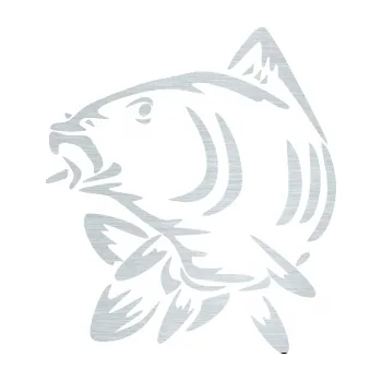 Polep vozidla SAMOLEPKA Kapr 009 levá (61 - škrábaný hliník) NA AUTO, NÁLEPKA, FÓLIE, POLEP, TUNING, VLASTNÍ TEXT, TISK, AUTOSAMOLEPKY.cz, POLEPY, OBRÁZEK, LOGO, SAMOLEPKY