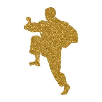 Polep vozidla Karate 007 levá (92 - Ultra Metalic zlatá) SAMOLEPKA NA AUTO, NÁLEPKA, FÓLIE, POLEP, TUNING, VLASTNÍ TEXT, TISK, AUTOSAMOLEPKY.cz, POLEPY, OBRÁZEK, LOGO, 3D STICKERS