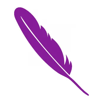 Samolepící dekorace Peříčko 005 levá (14 - fialová) SAMOLEPKA NA AUTO, NÁLEPKA, FÓLIE, POLEP, TUNING, VLASTNÍ TEXT, TISK, AUTOSAMOLEPKY.cz, POLEPY, OBRÁZEK, LOGO, 3D STICKERS