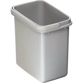 Odpadkový koš Odpadkový plastový koš 5l šedý
