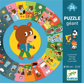 Puzzle Djeco Puzzle Géant 24 dílků