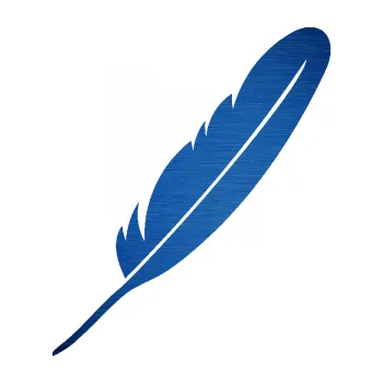 Samolepící dekorace Peříčko 005 pravá (65 - škrábaný kov modrý) SAMOLEPKA NA AUTO, NÁLEPKA, FÓLIE, POLEP, TUNING, VLASTNÍ TEXT, TISK, AUTOSAMOLEPKY.cz, POLEPY, OBRÁZEK, LOGO, 3D STICKERS