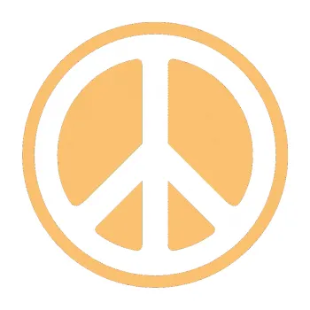 samolepka Hippies 002 (08 - béžová) SAMOLEPKA NA AUTO, NÁLEPKA, FÓLIE, POLEP, TUNING, VLASTNÍ TEXT, TISK, AUTOSAMOLEPKY.cz, POLEPY, OBRÁZEK, LOGO, 3D STICKERS