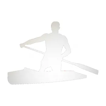 Polep vozidla SAMOLEPKA Kanoista 002 levá (82 - odrazková reflexní bílá) NA AUTO, NÁLEPKA, FÓLIE, POLEP, TUNING, VLASTNÍ TEXT, TISK, AUTOSAMOLEPKY.cz, POLEPY, OBRÁZEK, LOGO, SAMOLEPKY