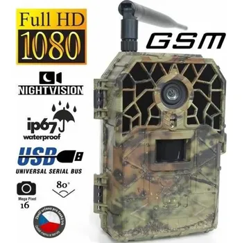 Fotopast BUNATY WIDE FULL HD GSM + 32GB SD karta, 8ks AA baterií