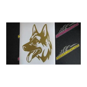 Polep vozidla Pes 151 levá německý ovčák (17 - šedá) SAMOLEPKA NA AUTO, NÁLEPKA, FÓLIE, POLEP, TUNING, VLASTNÍ TEXT, TISK, AUTOSAMOLEPKY.cz, POLEPY, OBRÁZEK, LOGO, 3D STICKERS