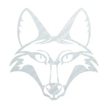 Samolepící dekorace SAMOLEPKA Liška 001 (51 - 3D karbon bílý) NA AUTO, NÁLEPKA, FÓLIE, POLEP, TUNING, VLASTNÍ TEXT, TISK, AUTOSAMOLEPKY.cz, POLEPY, OBRÁZEK, LOGO, SAMOLEPKY