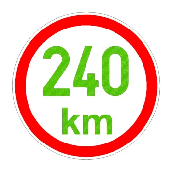 samolepka Maximální rychlost 240km - nejvyšší konstrukční rychlost (58 - 3D karbon zelený kawasaki) SAMOLEPKA NA AUTO, NÁLEPKA, FÓLIE, POLEP, TUNING, VLASTNÍ TEXT, TISK, AUTOSAMOLEPKY.cz, POLEPY, OBRÁZEK, LOGO, 3D STICKERS