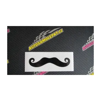 Samolepící dekorace SAMOLEPKA Knír 001 movember, moustache styl (17 - šedá) NA AUTO, NÁLEPKA, FÓLIE, POLEP, TUNING, VLASTNÍ TEXT, TISK, AUTOSAMOLEPKY.cz, POLEPY, OBRÁZEK, LOGO, SAMOLEPKY