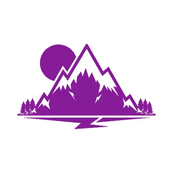 Samolepící dekorace Krajina hory 001 levá (14 - fialová) SAMOLEPKA NA AUTO, NÁLEPKA, FÓLIE, POLEP, TUNING, VLASTNÍ TEXT, TISK, AUTOSAMOLEPKY.cz, POLEPY, OBRÁZEK, LOGO, 3D STICKERS