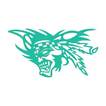 Samolepící dekorace Indián 001 levá (25 - tyrkysová) SAMOLEPKA NA AUTO, NÁLEPKA, FÓLIE, POLEP, TUNING, VLASTNÍ TEXT, TISK, AUTOSAMOLEPKY.cz, POLEPY, OBRÁZEK, LOGO, 3D STICKERS