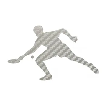 Polep vozidla Ping pong 001 levá (52 - 3D karbon stříbrný) SAMOLEPKA NA AUTO, NÁLEPKA, FÓLIE, POLEP, TUNING, VLASTNÍ TEXT, TISK, AUTOSAMOLEPKY.cz, POLEPY, OBRÁZEK, LOGO, 3D STICKERS