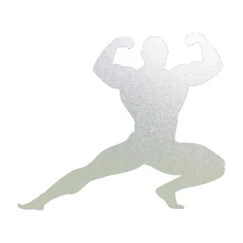 Polep vozidla Kulturista 015 levá (60 - pískované sklo) SAMOLEPKA NA AUTO, NÁLEPKA, FÓLIE, POLEP, TUNING, VLASTNÍ TEXT, TISK, AUTOSAMOLEPKY.cz, POLEPY, OBRÁZEK, LOGO, 3D STICKERS