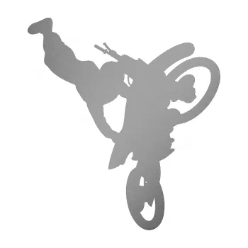 Samolepící dekorace Motorka 032 pravá motokros freestyle (42 - stříbrná metalíza) SAMOLEPKA NA AUTO, NÁLEPKA, FÓLIE, POLEP, TUNING, VLASTNÍ TEXT, TISK, AUTOSAMOLEPKY.cz, POLEPY, OBRÁZEK, LOGO, 3D STICKERS