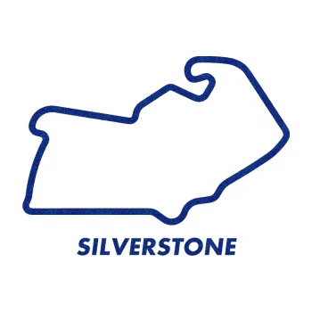 Samolepící dekorace Okruh Silverstone (89 - Ultra Metalic modrá tmavá) SAMOLEPKA NA AUTO, NÁLEPKA, FÓLIE, POLEP, TUNING, VLASTNÍ TEXT, TISK, AUTOSAMOLEPKY.cz, POLEPY, OBRÁZEK, LOGO, 3D STICKERS
