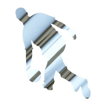 Samolepicí dekorace na vozidlo Bowling 003 levá hráč (80 - chrom fólie stříbrná zrcadlová) SAMOLEPKA NA AUTO, NÁLEPKA, FÓLIE, POLEP, TUNING, VLASTNÍ TEXT, TISK, AUTOSAMOLEPKY.cz, POLEPY, OBRÁZEK, LOGO, 3D STICKERS