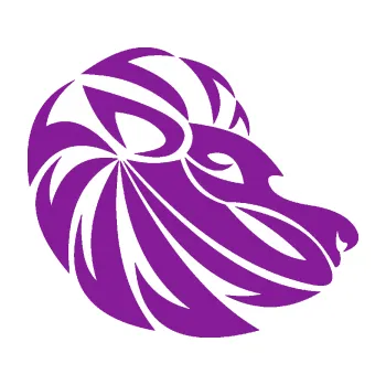 Samolepící dekorace Lev zvěrokruh 003 pravá (14 - fialová) SAMOLEPKA NA AUTO, NÁLEPKA, FÓLIE, POLEP, TUNING, VLASTNÍ TEXT, TISK, AUTOSAMOLEPKY.cz, POLEPY, OBRÁZEK, LOGO, 3D STICKERS