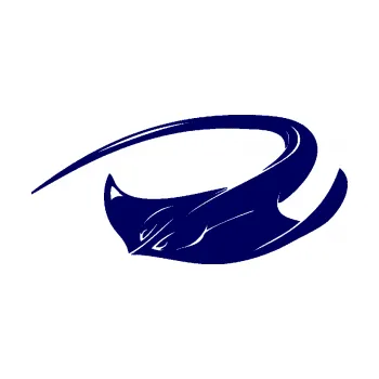 Samolepící dekorace SAMOLEPKA Rejnok 002 levá (23 - tmavě modrá) NA AUTO, NÁLEPKA, FÓLIE, POLEP, TUNING, VLASTNÍ TEXT, TISK, AUTOSAMOLEPKY.cz, POLEPY, OBRÁZEK, LOGO, SAMOLEPKY