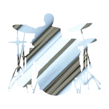 Samolepicí dekorace na vozidlo Music 009 pravá hráč na bicí (80 - chrom fólie stříbrná zrcadlová) SAMOLEPKA NA AUTO, NÁLEPKA, FÓLIE, POLEP, TUNING, VLASTNÍ TEXT, TISK, AUTOSAMOLEPKY.cz, POLEPY, OBRÁZEK, LOGO, 3D STICKERS