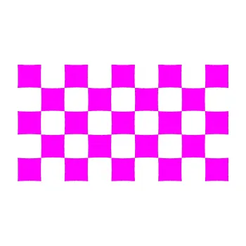 Autodoplněk Samolepka na auto Šachovnice 002 (72 - Fluorescentní růžová) NÁLEPKA, FÓLIE, POLEPY, TUNING, VLASTNÍ TEXT, TISK, AUTOSAMOLEPKY.cz, SAMOLEPKY, OBRÁZEK, LOGO, VÝROBA, PRODEJ