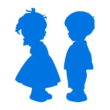 samolepka Dítě v autě 071 levá holčička s chlapečkem sourozenci (11 - modrá oceán) SAMOLEPKA NA AUTO, NÁLEPKA, FÓLIE, POLEP, TUNING, VLASTNÍ TEXT, TISK, AUTOSAMOLEPKY.cz, POLEPY, OBRÁZEK, LOGO, 3D STICKERS