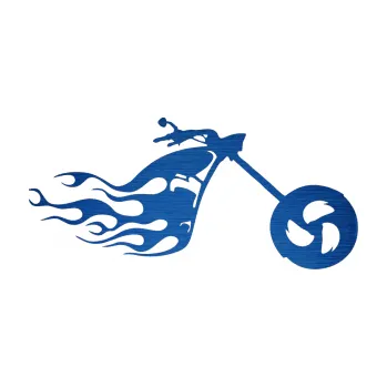 Samolepící dekorace SAMOLEPKA Motorka 042 pravá plameny (65 - škrábaný kov modrý) NA AUTO, NÁLEPKA, FÓLIE, POLEP, TUNING, VLASTNÍ TEXT, TISK, AUTOSAMOLEPKY.cz, POLEPY, OBRÁZEK, LOGO, SAMOLEPKY