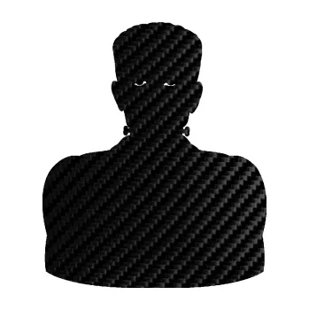 Polep vozidla SAMOLEPKA Frankenstein (50 - 3D karbon černý) NA AUTO, NÁLEPKA, FÓLIE, POLEP, TUNING, VLASTNÍ TEXT, TISK, AUTOSAMOLEPKY.cz, POLEPY, OBRÁZEK, LOGO, SAMOLEPKY