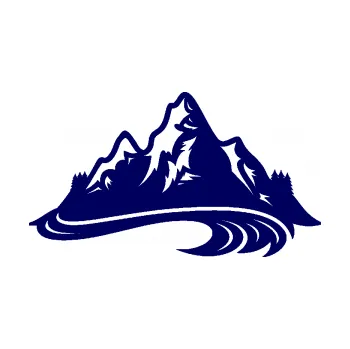 Samolepící dekorace SAMOLEPKA Krajina hory 008 pravá (23 - tmavě modrá) NA AUTO, NÁLEPKA, FÓLIE, POLEP, TUNING, VLASTNÍ TEXT, TISK, AUTOSAMOLEPKY.cz, POLEPY, OBRÁZEK, LOGO, SAMOLEPKY