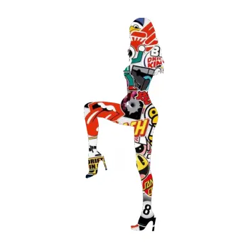 Polep vozidla Erotická žena 006 levá (83 - Sticker bomb) SAMOLEPKA NA AUTO, NÁLEPKA, FÓLIE, POLEP, TUNING, VLASTNÍ TEXT, TISK, AUTOSAMOLEPKY.cz, POLEPY, OBRÁZEK, LOGO, 3D STICKERS