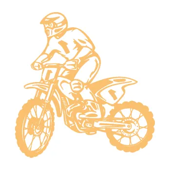 Samolepící dekorace Motorka 043 levá motokros (08 - béžová) SAMOLEPKA NA AUTO, NÁLEPKA, FÓLIE, POLEP, TUNING, VLASTNÍ TEXT, TISK, AUTOSAMOLEPKY.cz, POLEPY, OBRÁZEK, LOGO, 3D STICKERS
