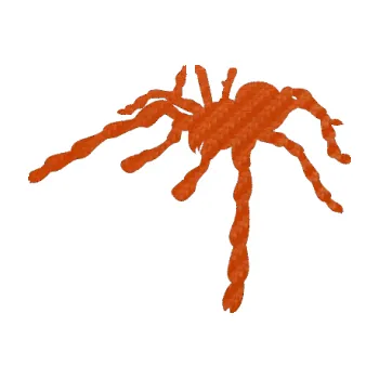 Samolepící dekorace Pavouk 013 - levá (54 - 3D karbon oranžový) SAMOLEPKA NA AUTO, NÁLEPKA, FÓLIE, POLEP, TUNING, VLASTNÍ TEXT, TISK, AUTOSAMOLEPKY.cz, POLEPY, OBRÁZEK, LOGO, 3D STICKERS