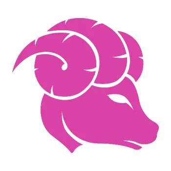 Samolepící dekorace SAMOLEPKA Beran zvěrokruh 002 pravá (16 - růžová) NA AUTO, NÁLEPKA, FÓLIE, POLEP, TUNING, VLASTNÍ TEXT, TISK, AUTOSAMOLEPKY.cz, POLEPY, OBRÁZEK, LOGO, SAMOLEPKY