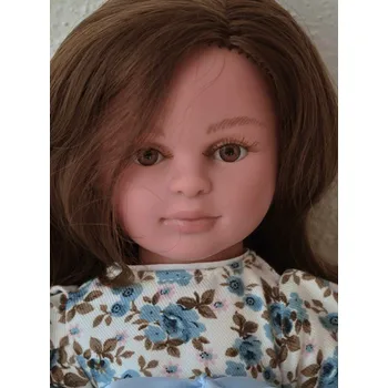 Panenka Realistická panenka Nina - tmavé vlasy od firmy Lamagik ze Španělska (španělská panenka - 33 cm)