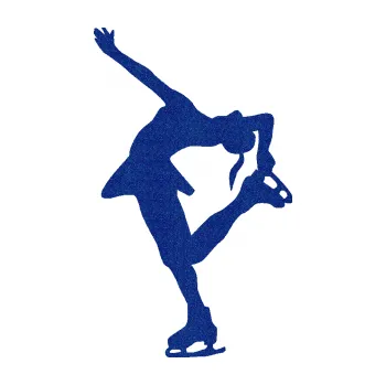 Polep vozidla SAMOLEPKA Krasobruslení 001 levá krasobruslařka (89 - Ultra Metalic modrá tmavá) NA AUTO, NÁLEPKA, FÓLIE, POLEP, TUNING, VLASTNÍ TEXT, TISK, AUTOSAMOLEPKY.cz, POLEPY, OBRÁZEK, LOGO, SAMOLEPKY