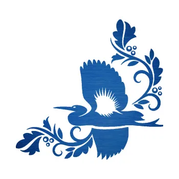 Samolepící dekorace SAMOLEPKA Květina dekor 004 levá s ptáčkem (65 - škrábaný kov modrý) NA AUTO, NÁLEPKA, FÓLIE, POLEP, TUNING, VLASTNÍ TEXT, TISK, AUTOSAMOLEPKY.cz, POLEPY, OBRÁZEK, LOGO, SAMOLEPKY