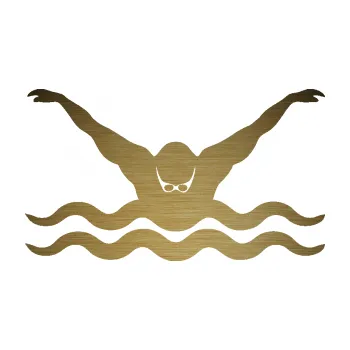 Polep vozidla SAMOLEPKA Plavání 001 (64 - škrábaný kov zlatý) NA AUTO, NÁLEPKA, FÓLIE, POLEP, TUNING, VLASTNÍ TEXT, TISK, AUTOSAMOLEPKY.cz, POLEPY, OBRÁZEK, LOGO, SAMOLEPKY
