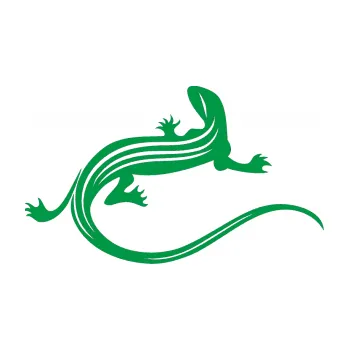 Samolepící dekorace SAMOLEPKA Ještěrka 011 pravá (12 - zelená) NA AUTO, NÁLEPKA, FÓLIE, POLEP, TUNING, VLASTNÍ TEXT, TISK, AUTOSAMOLEPKY.cz, POLEPY, OBRÁZEK, LOGO, SAMOLEPKY