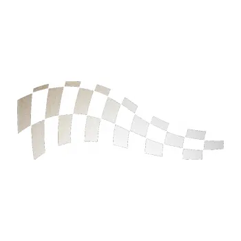 Polep vozidla SAMOLEPKA Šachovnice 046 (82 - odrazková reflexní bílá) NA AUTO, NÁLEPKA, FÓLIE, POLEP, TUNING, VLASTNÍ TEXT, TISK, AUTOSAMOLEPKY.cz, POLEPY, OBRÁZEK, LOGO, SAMOLEPKY