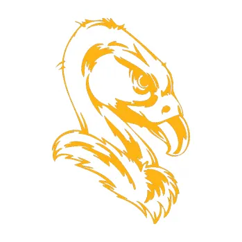 Samolepicí dekorace na vozidlo Predators 089 pravá sup (21 - světle oranžová) SAMOLEPKA NA AUTO, NÁLEPKA, FÓLIE, POLEP, TUNING, VLASTNÍ TEXT, TISK, AUTOSAMOLEPKY.cz, POLEPY, OBRÁZEK, LOGO, 3D STICKERS