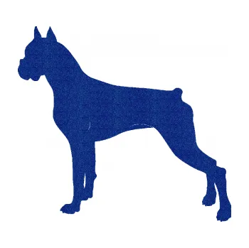 Polep vozidla SAMOLEPKA Pes 087 levá Boxer (89 - Ultra Metalic modrá tmavá) NA AUTO, NÁLEPKA, FÓLIE, POLEP, TUNING, VLASTNÍ TEXT, TISK, AUTOSAMOLEPKY.cz, POLEPY, OBRÁZEK, LOGO, SAMOLEPKY