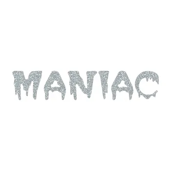 Polep vozidla SAMOLEPKA Maniac 001 (91 - Ultra Metalic stříbrná metalíza) NA AUTO, NÁLEPKA, FÓLIE, POLEP, TUNING, VLASTNÍ TEXT, TISK, AUTOSAMOLEPKY.cz, POLEPY, OBRÁZEK, LOGO, SAMOLEPKY